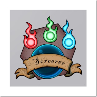 Sorcerer Logo Posters and Art